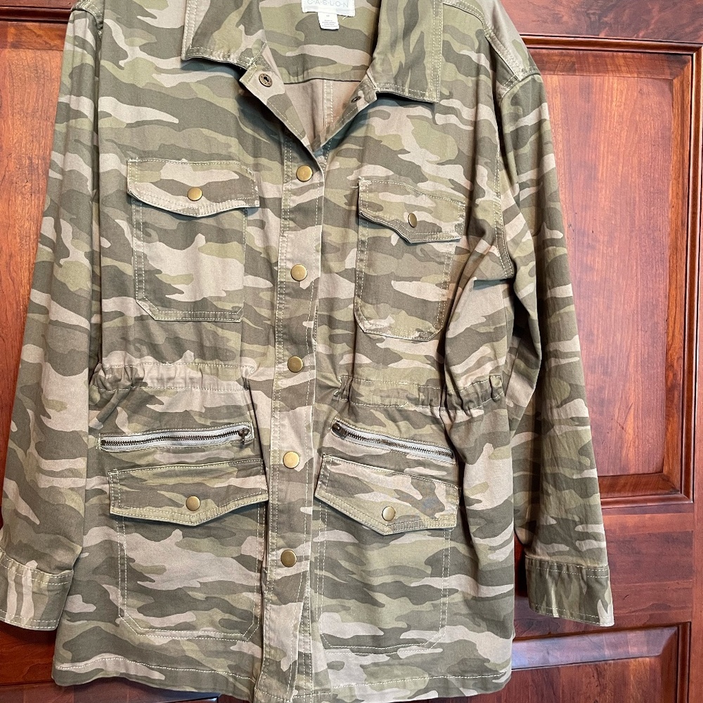 Caslon Camo Jacket 2X
